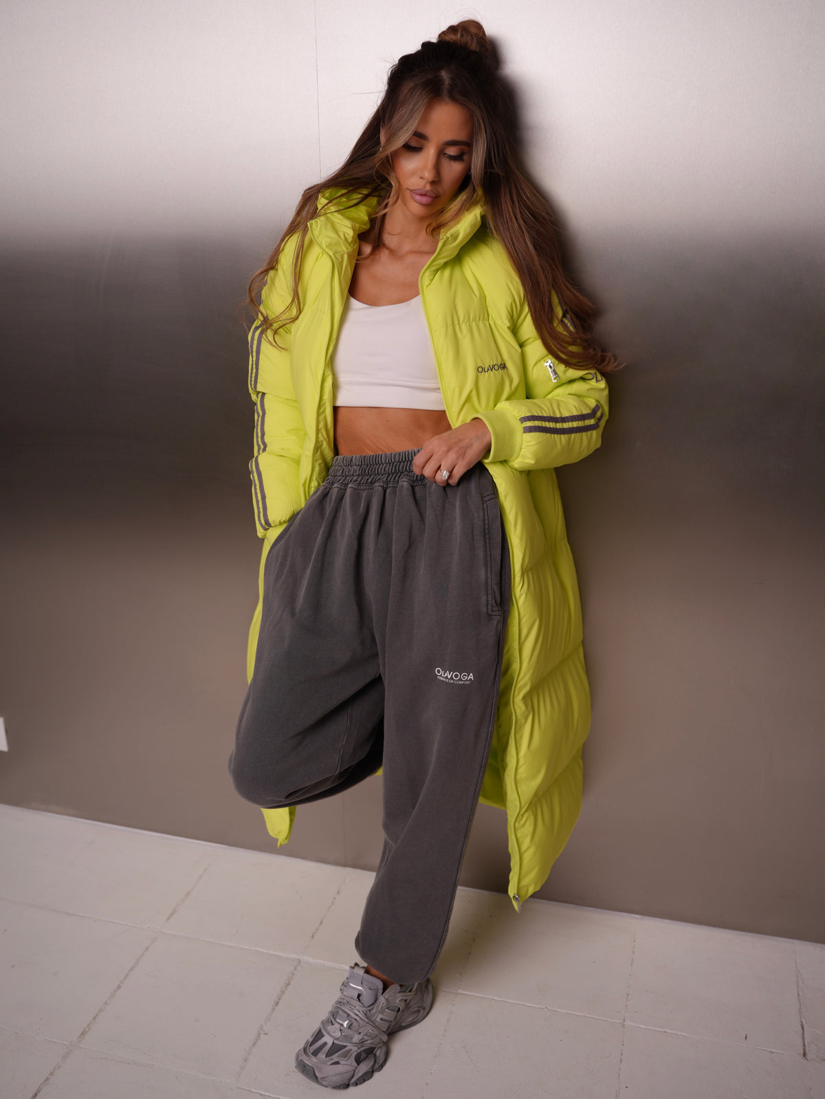 Flooro Kabát Lime
