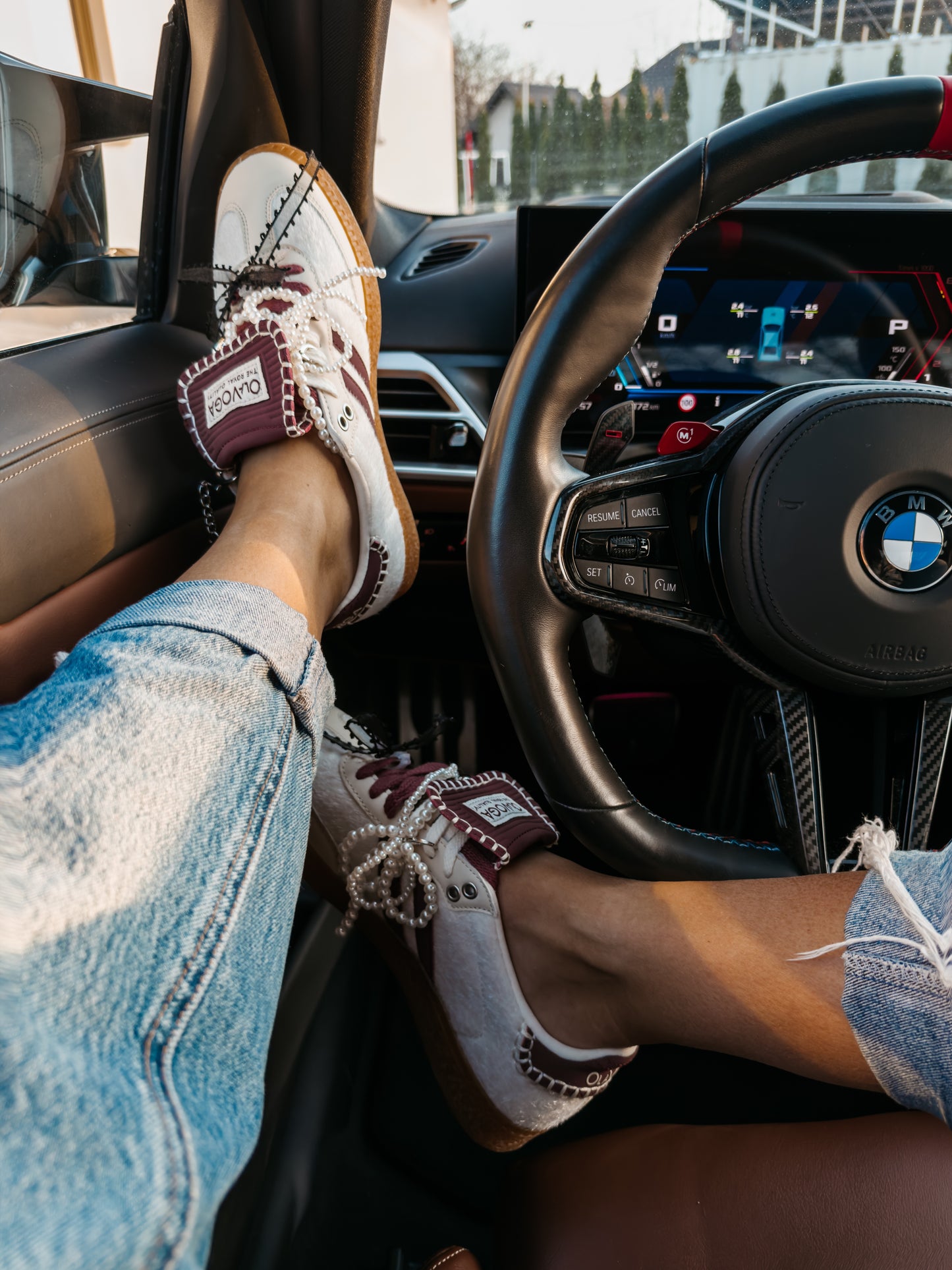 Anaty Sneaker Bordó