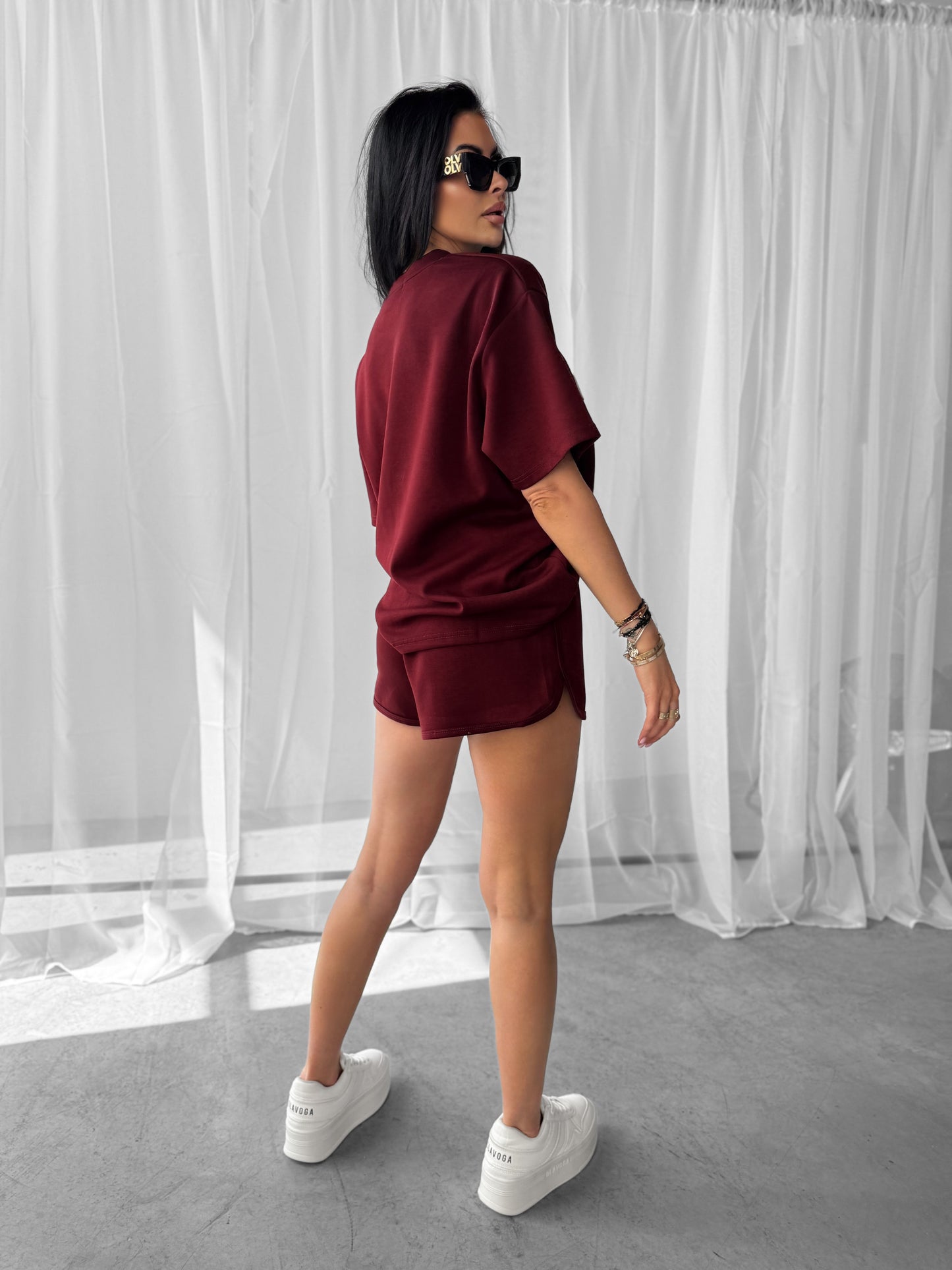 Cozy Szett Burgundi