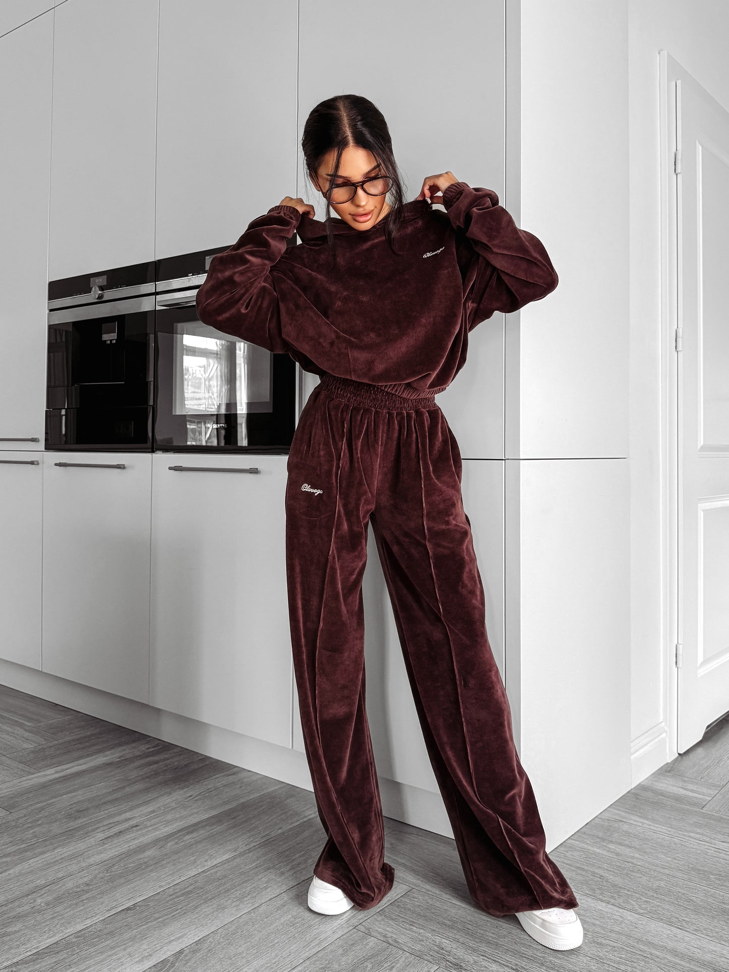 Harvest Velvet Szett Barna