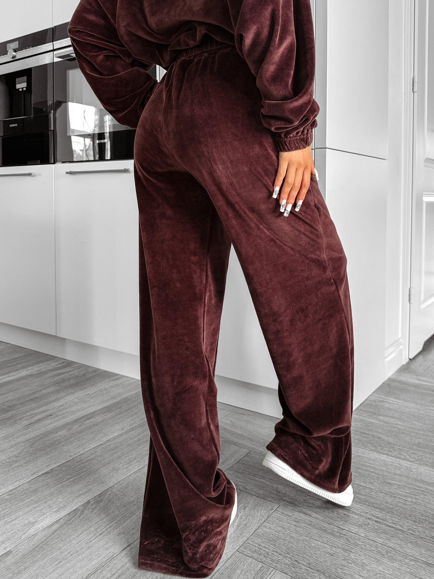 Harvest Velvet Szett Barna