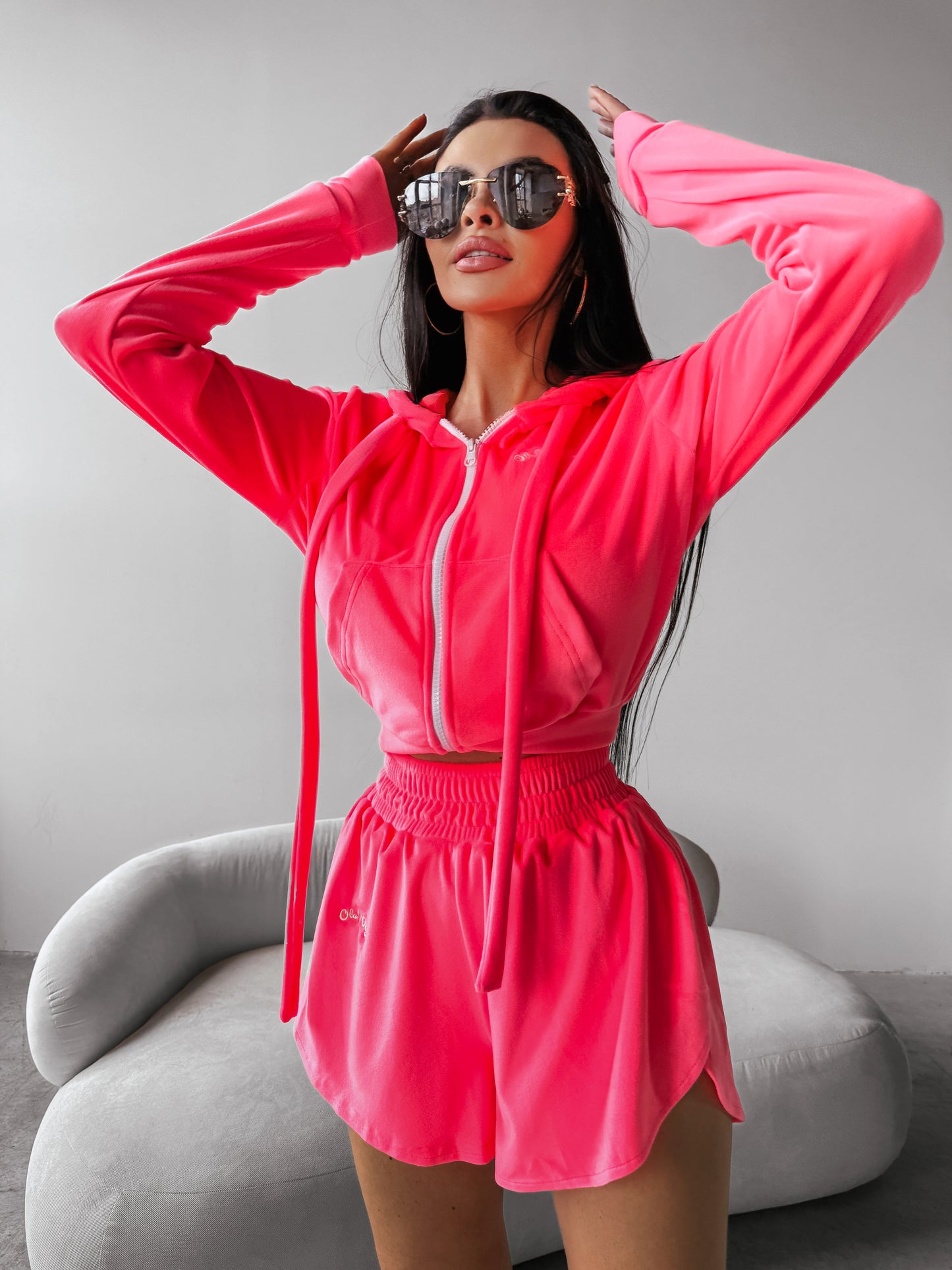 Look Up Szett Neon Pink