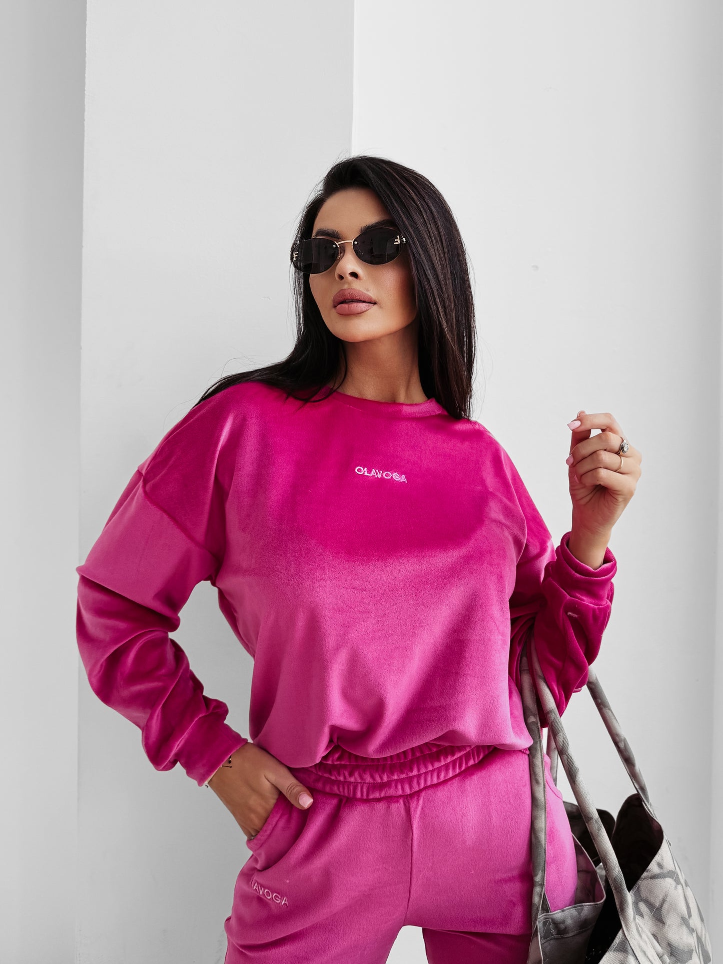 Velvet Ash Szett Amarant