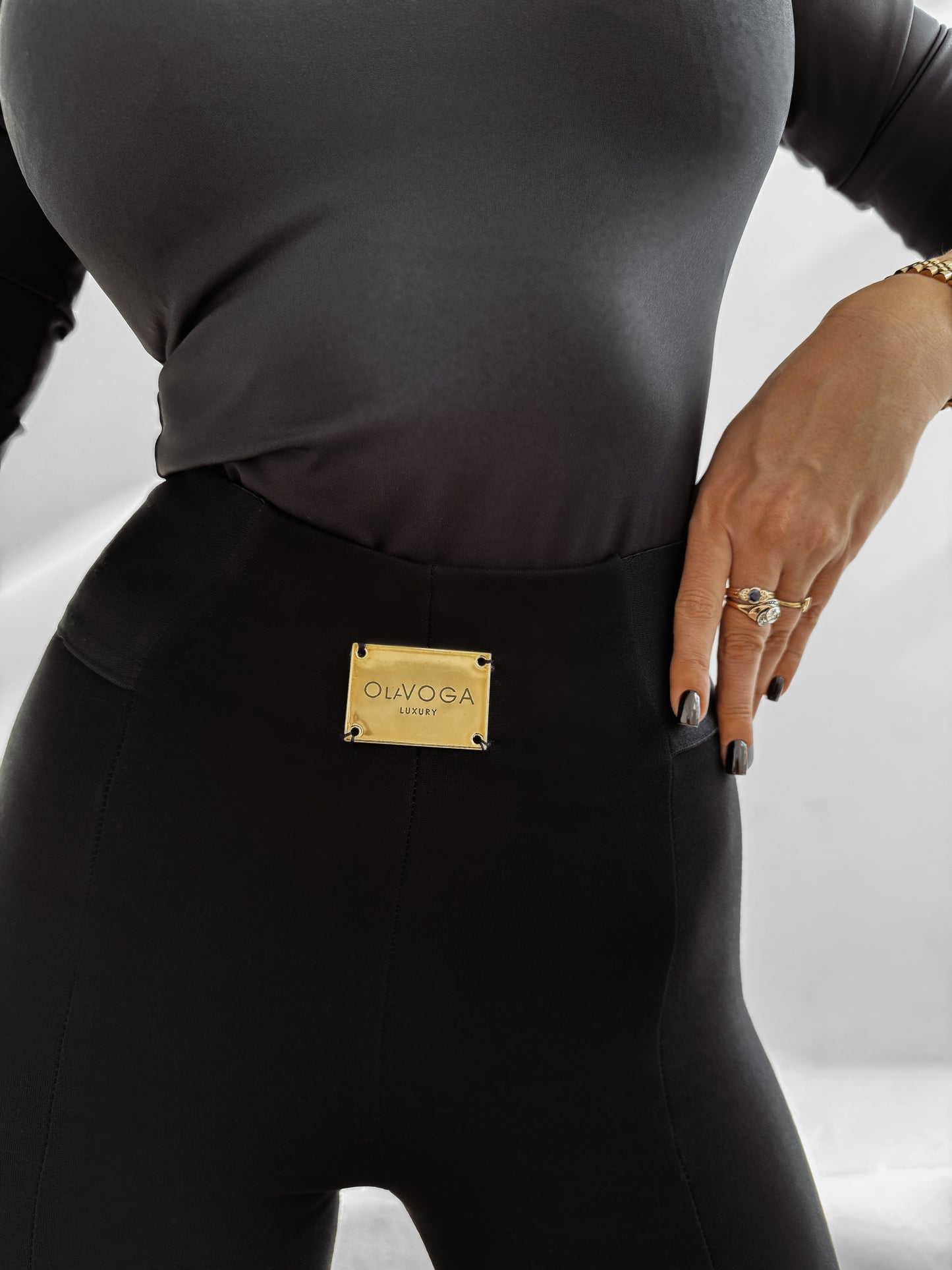 Viroia Leggings Fekete