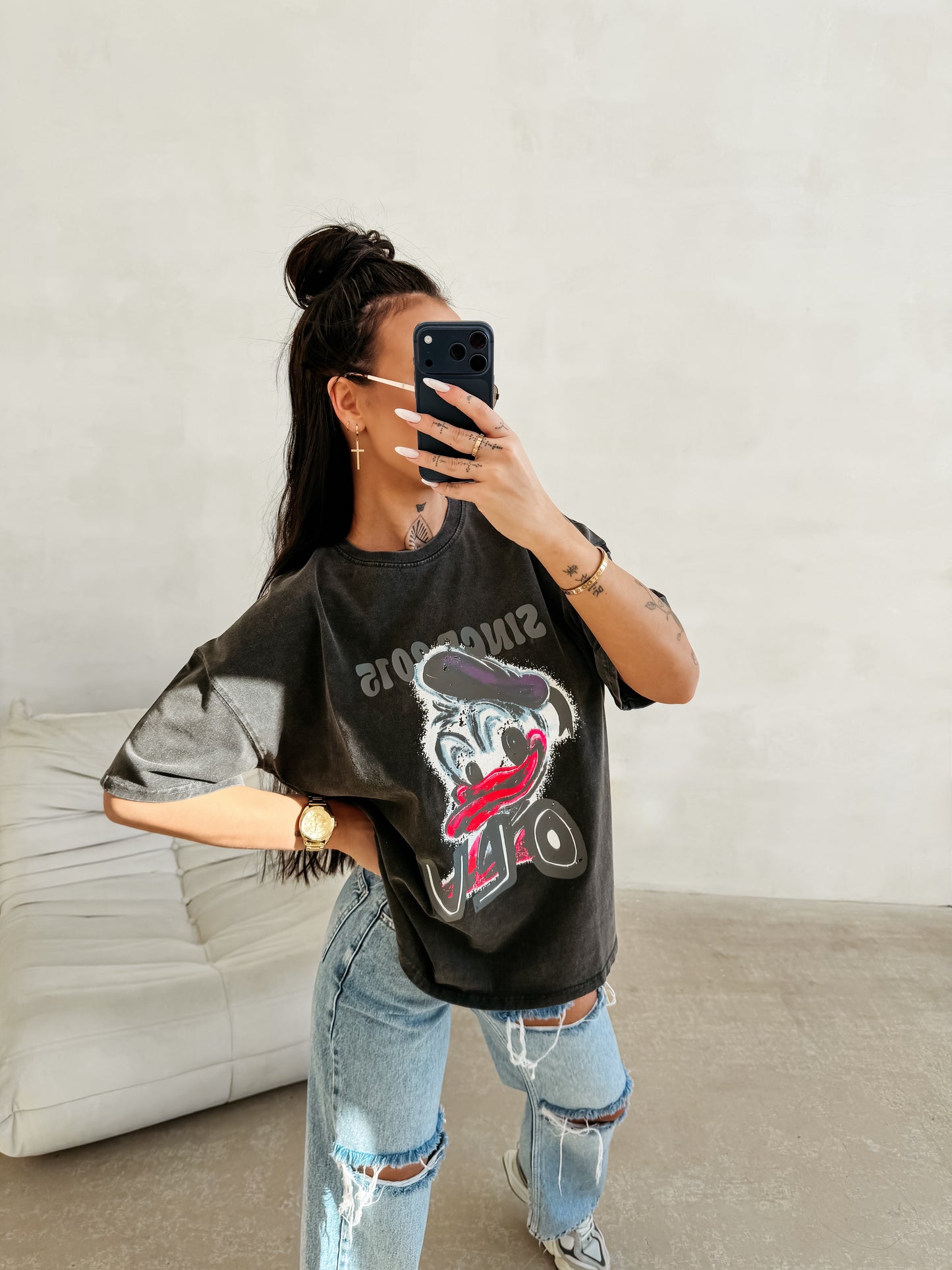 Mose Felső Sötétszürke