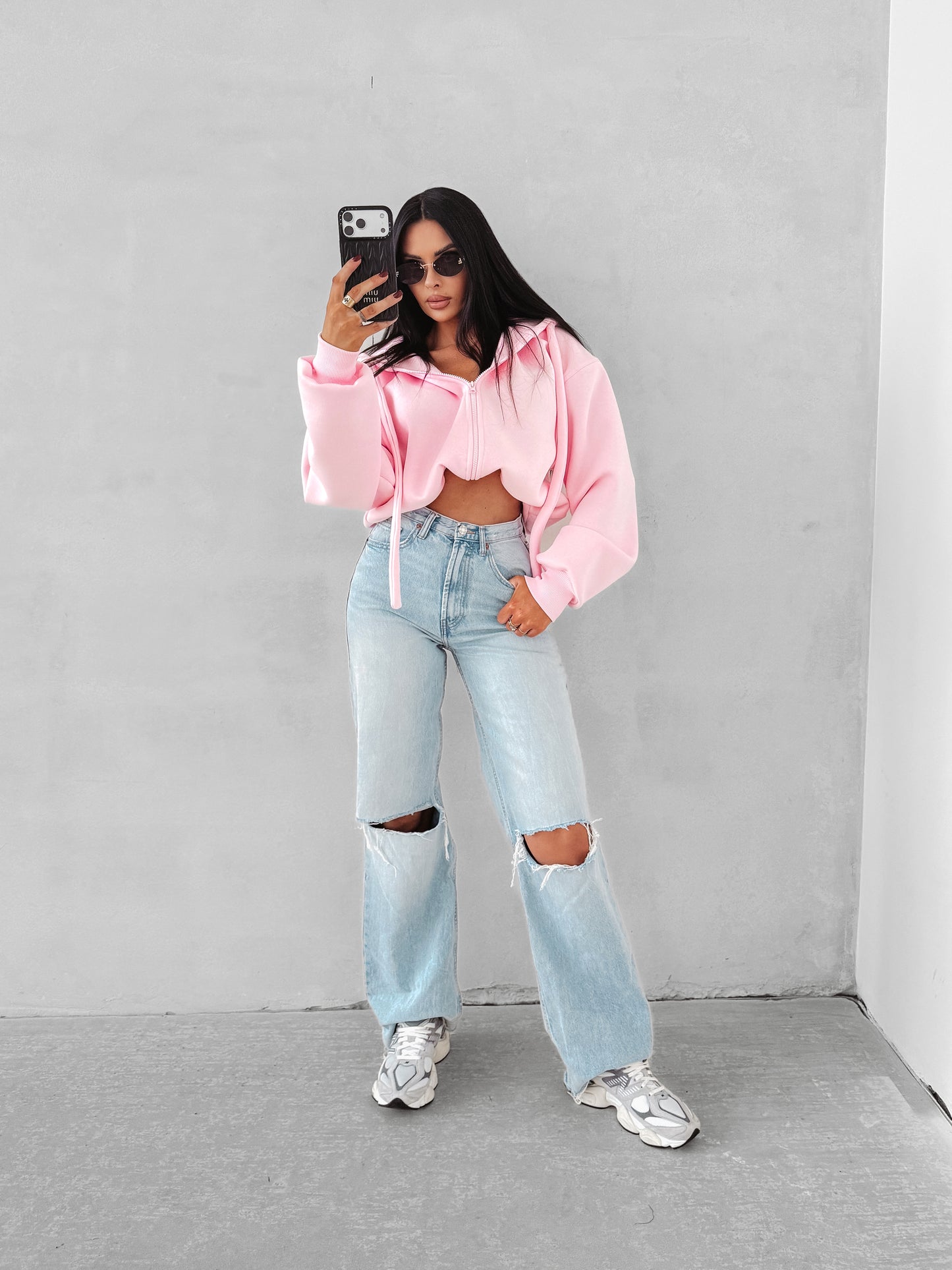 Feelings Pulcsi Rózsaszín