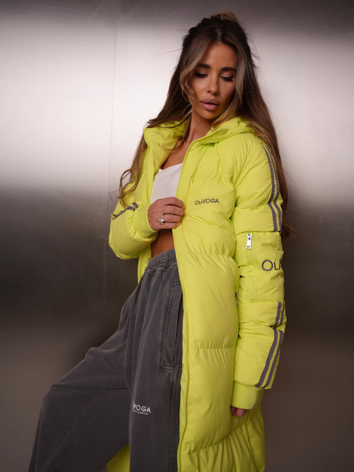 Flooro Kabát Lime