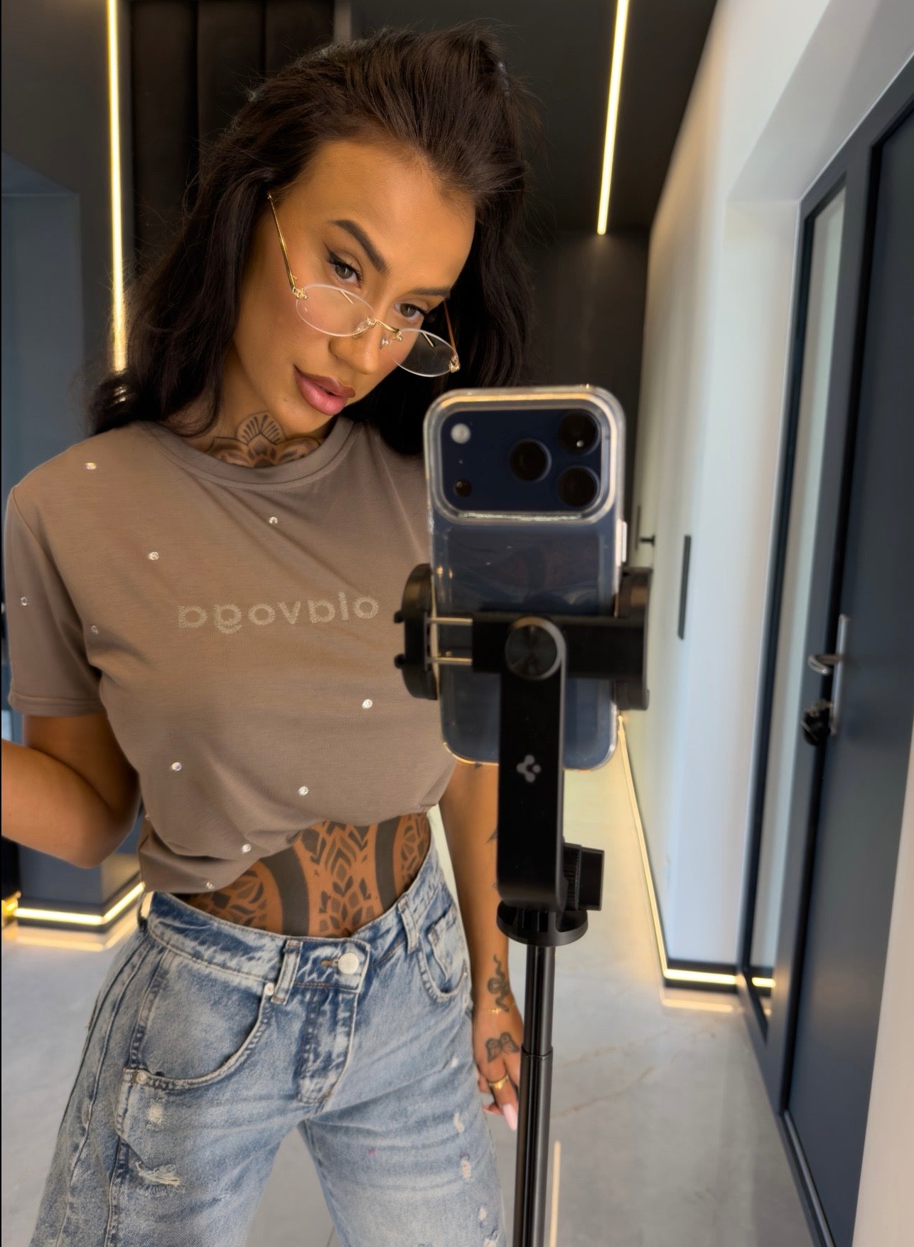 Jasmine Felső Latte