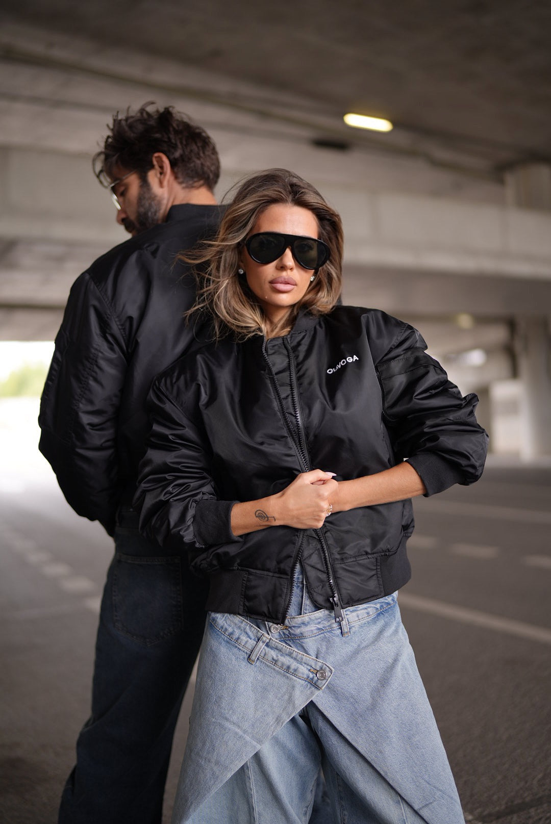 Wooly Bomber Dzseki Fekete