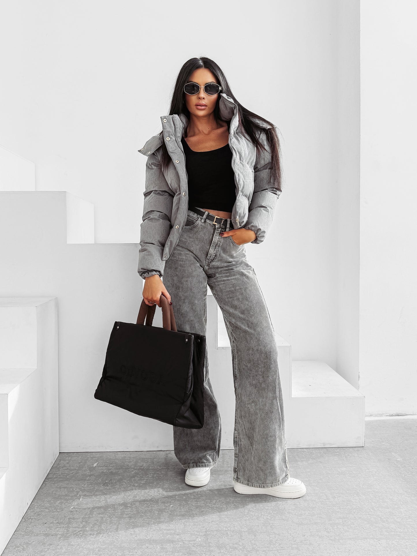 Luage Kabát Szürke