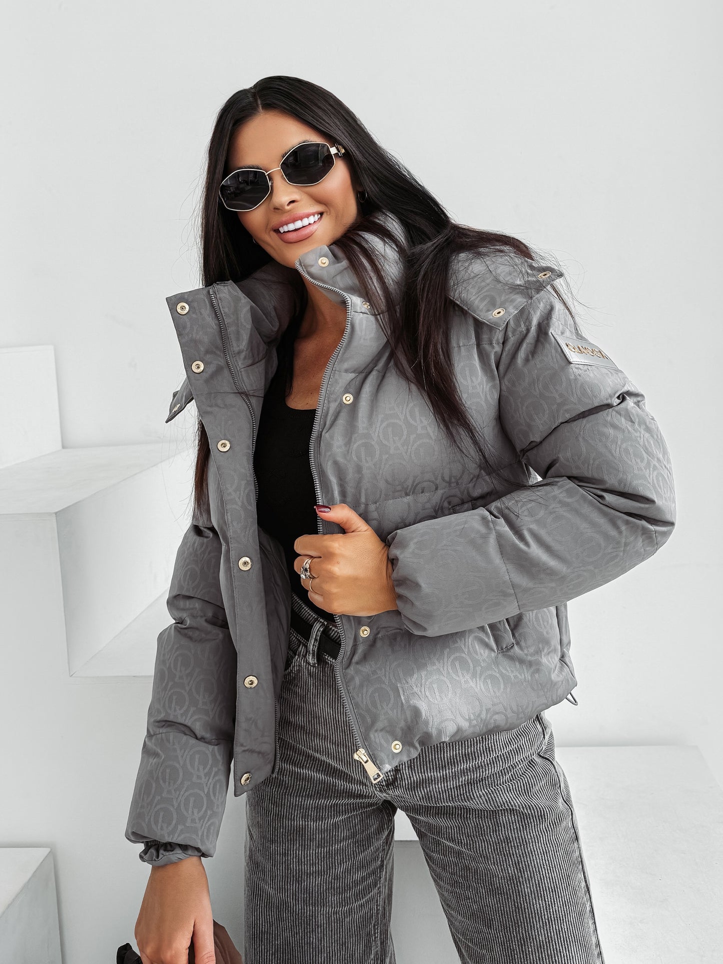 Luage Kabát Szürke