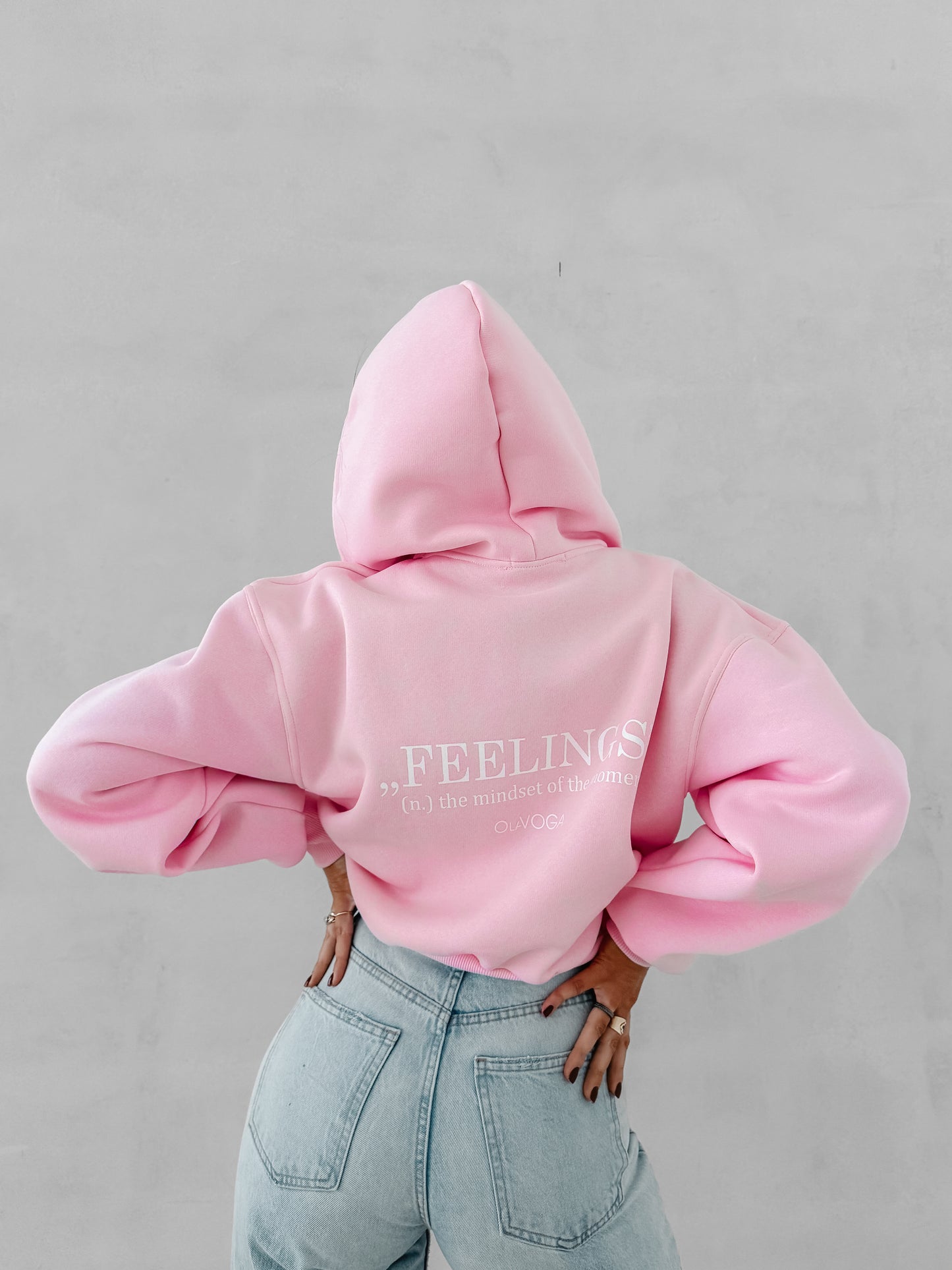 Feelings Pulcsi Rózsaszín