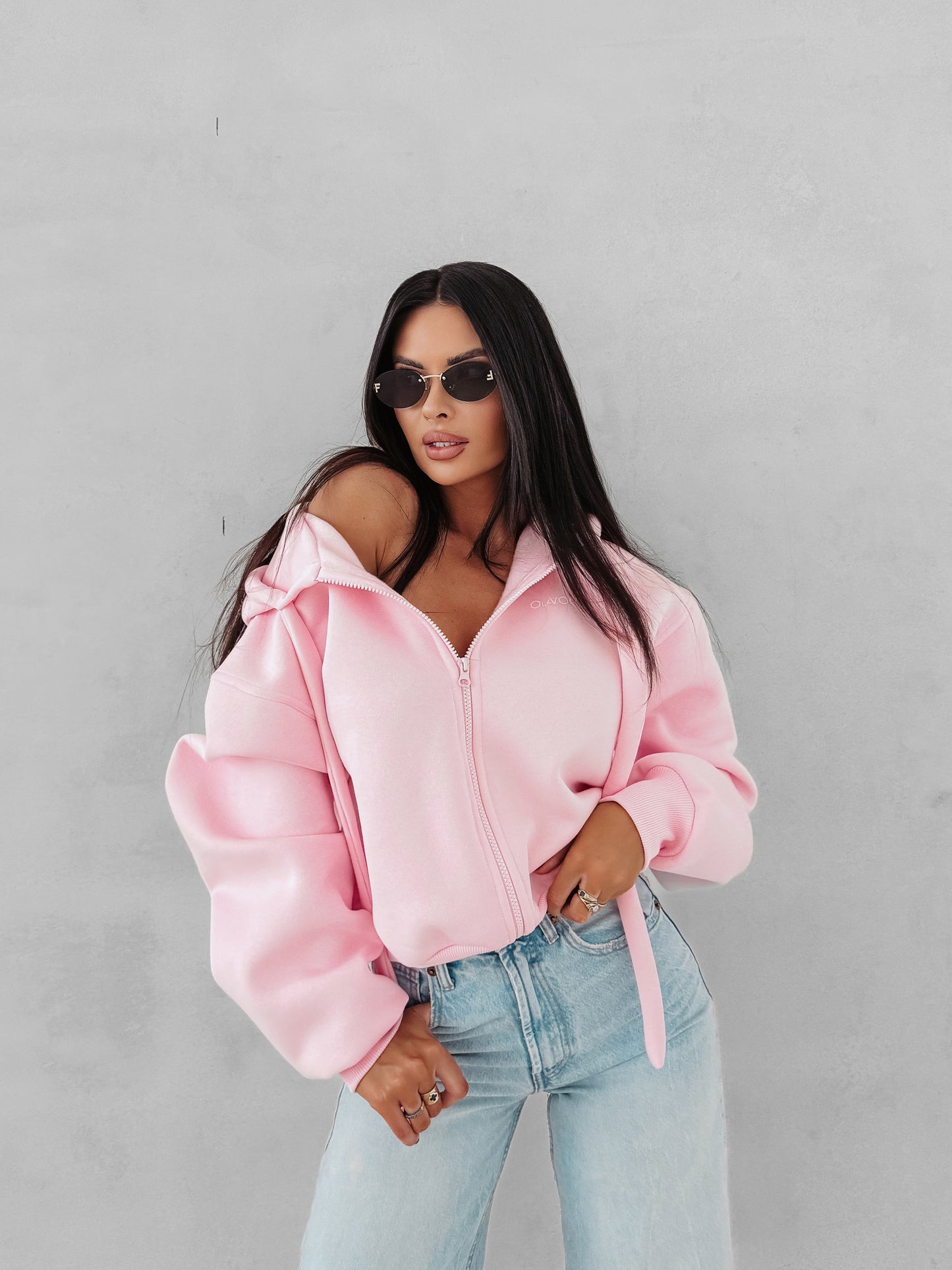 Feelings Pulcsi Rózsaszín