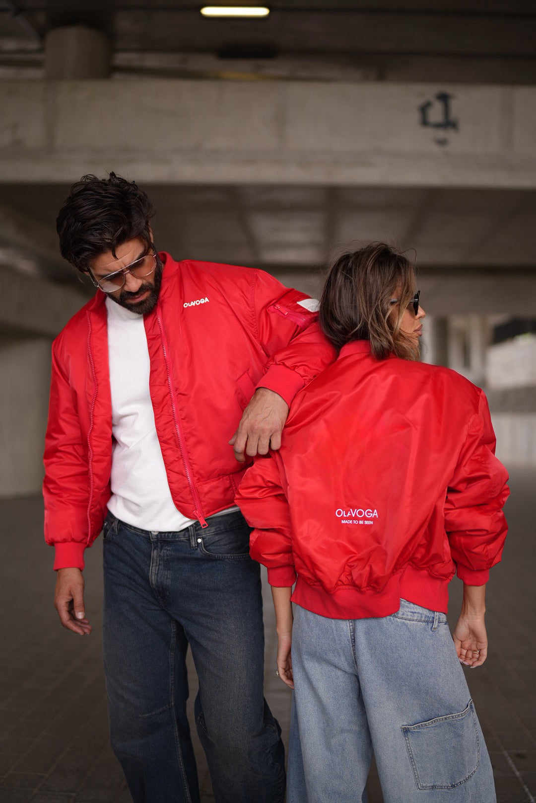 Wooly Bomber Dzseki Piros