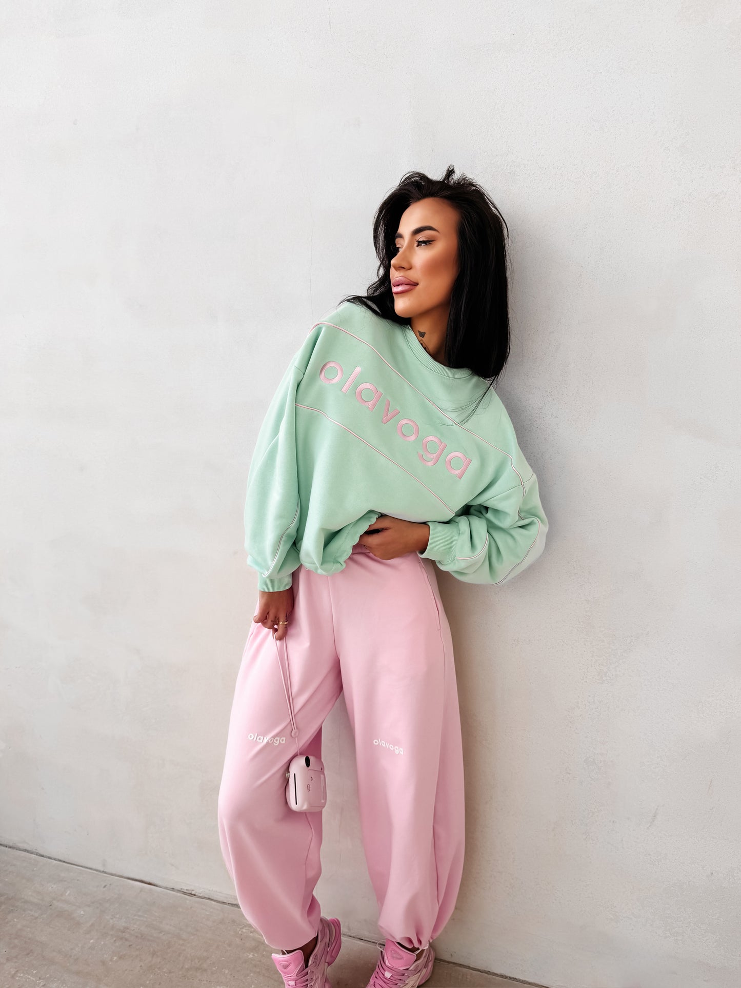 Mellow Pulcsi Mentaszín