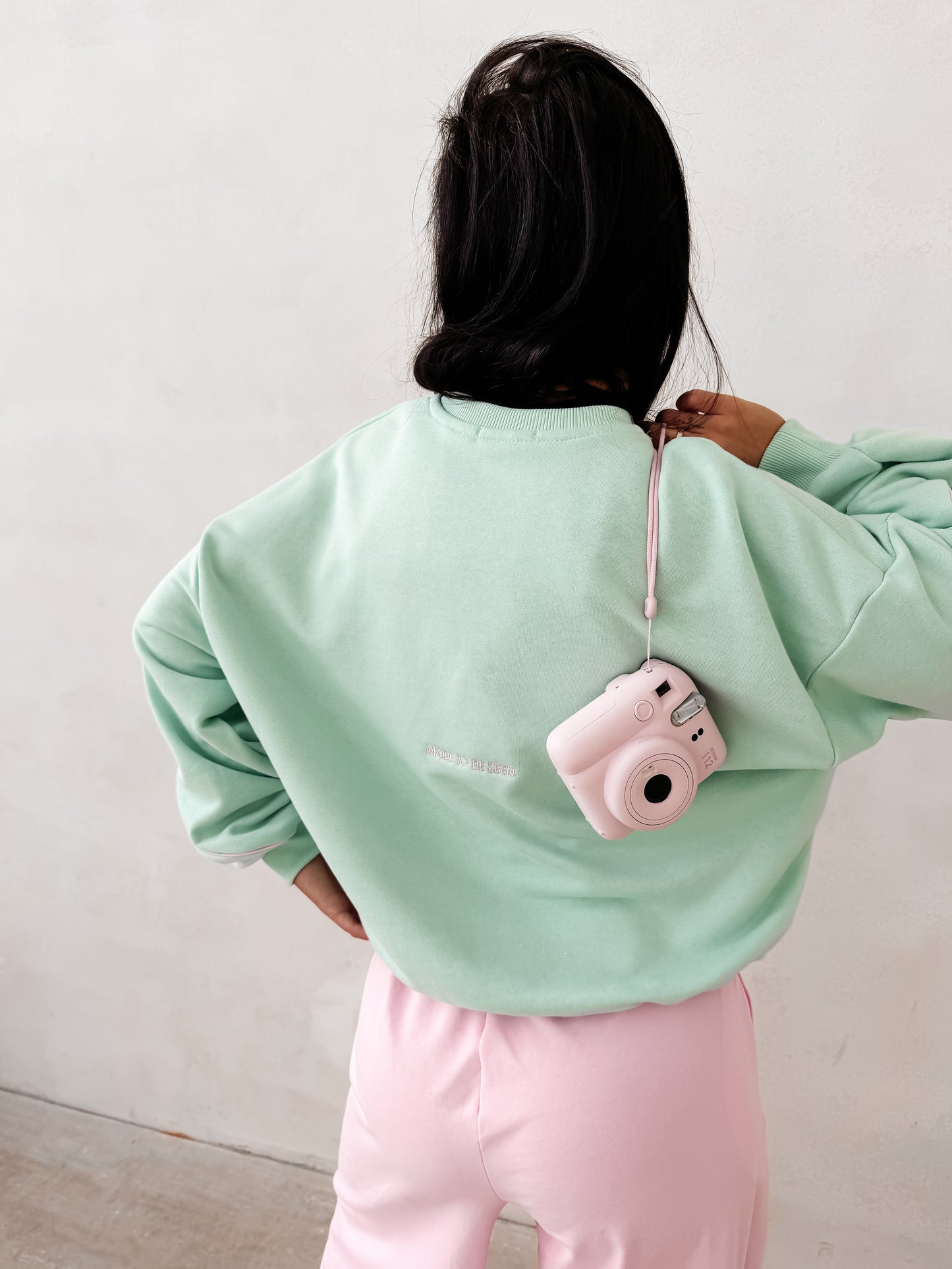 Mellow Pulcsi Mentaszín