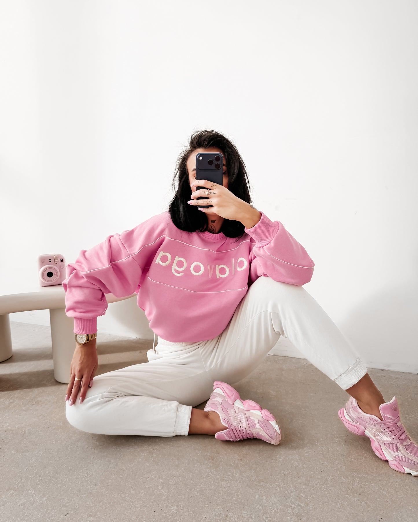 Mellow Pulcsi Rózsaszín