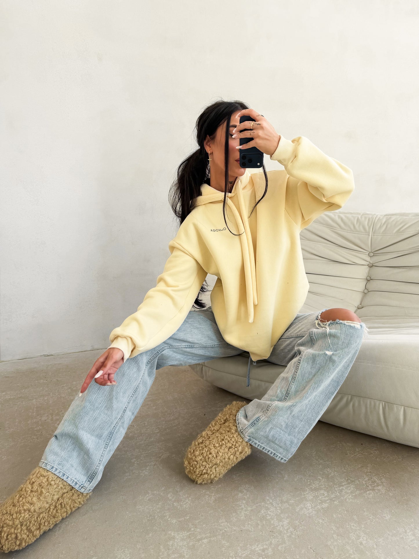 Runaway Pulcsi Ekrü