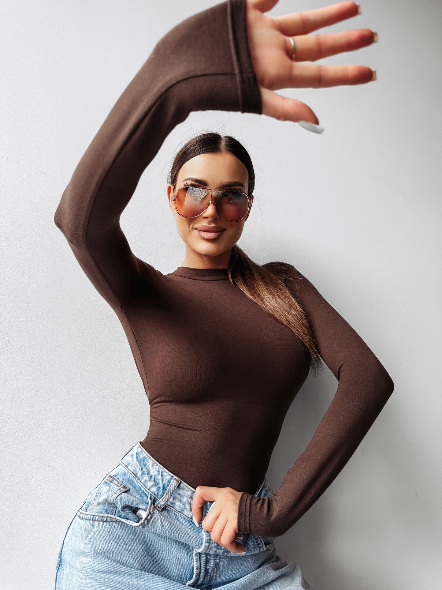 Pelle Body Barna