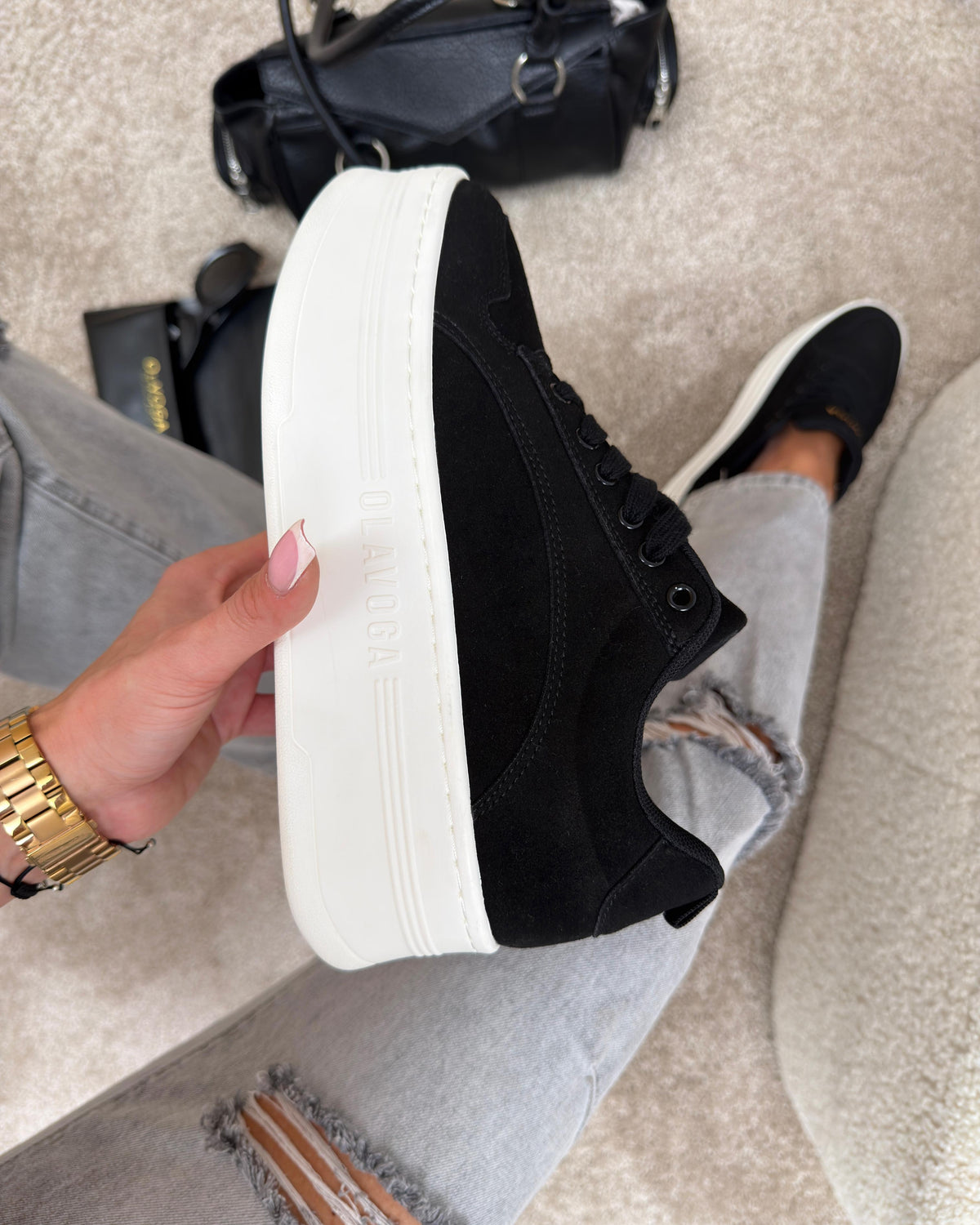 Kasato Sneaker Fekete