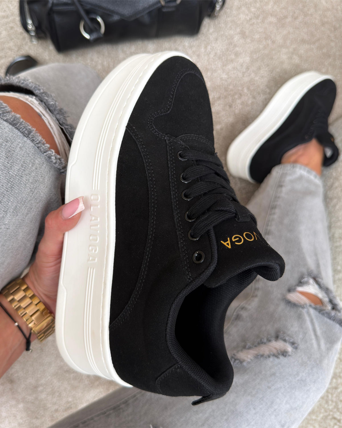 Kasato Sneaker Fekete