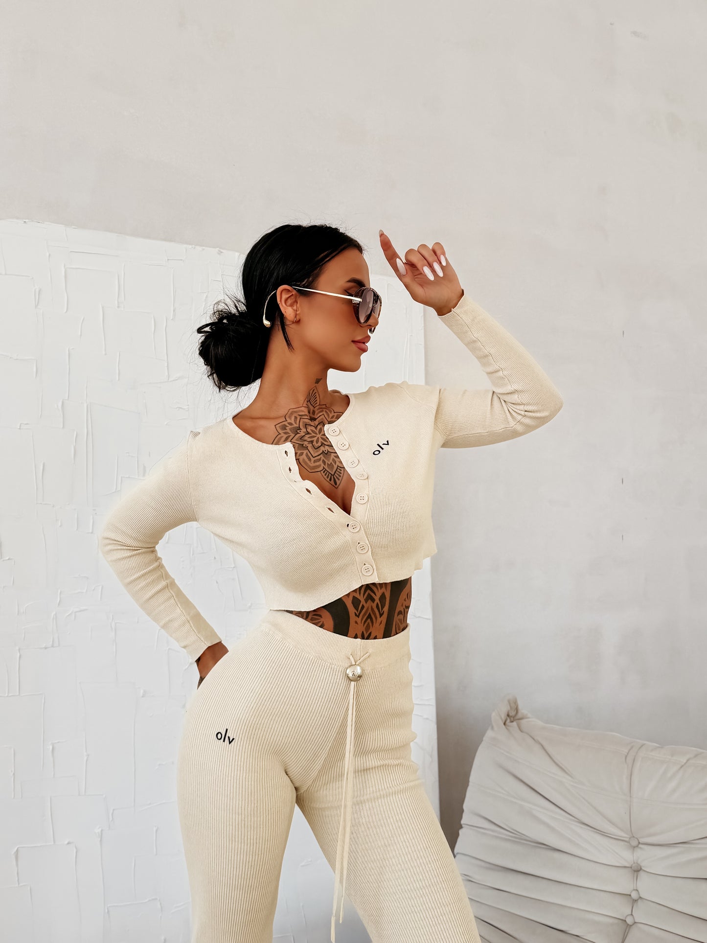 Males Szett Világosbézs