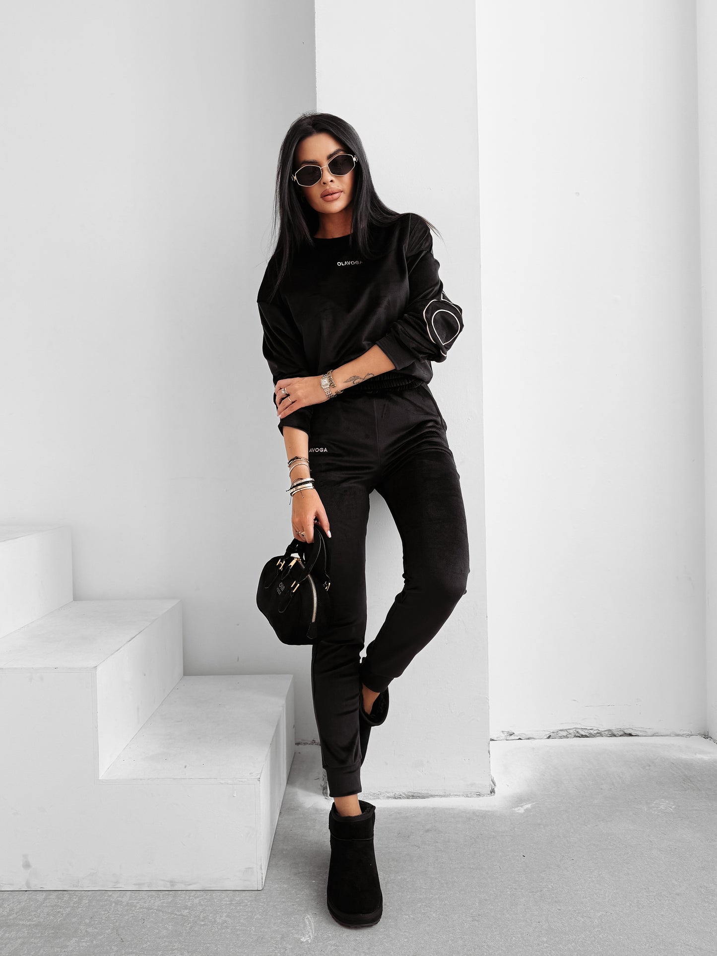 Velvet Ash Szett Fekete