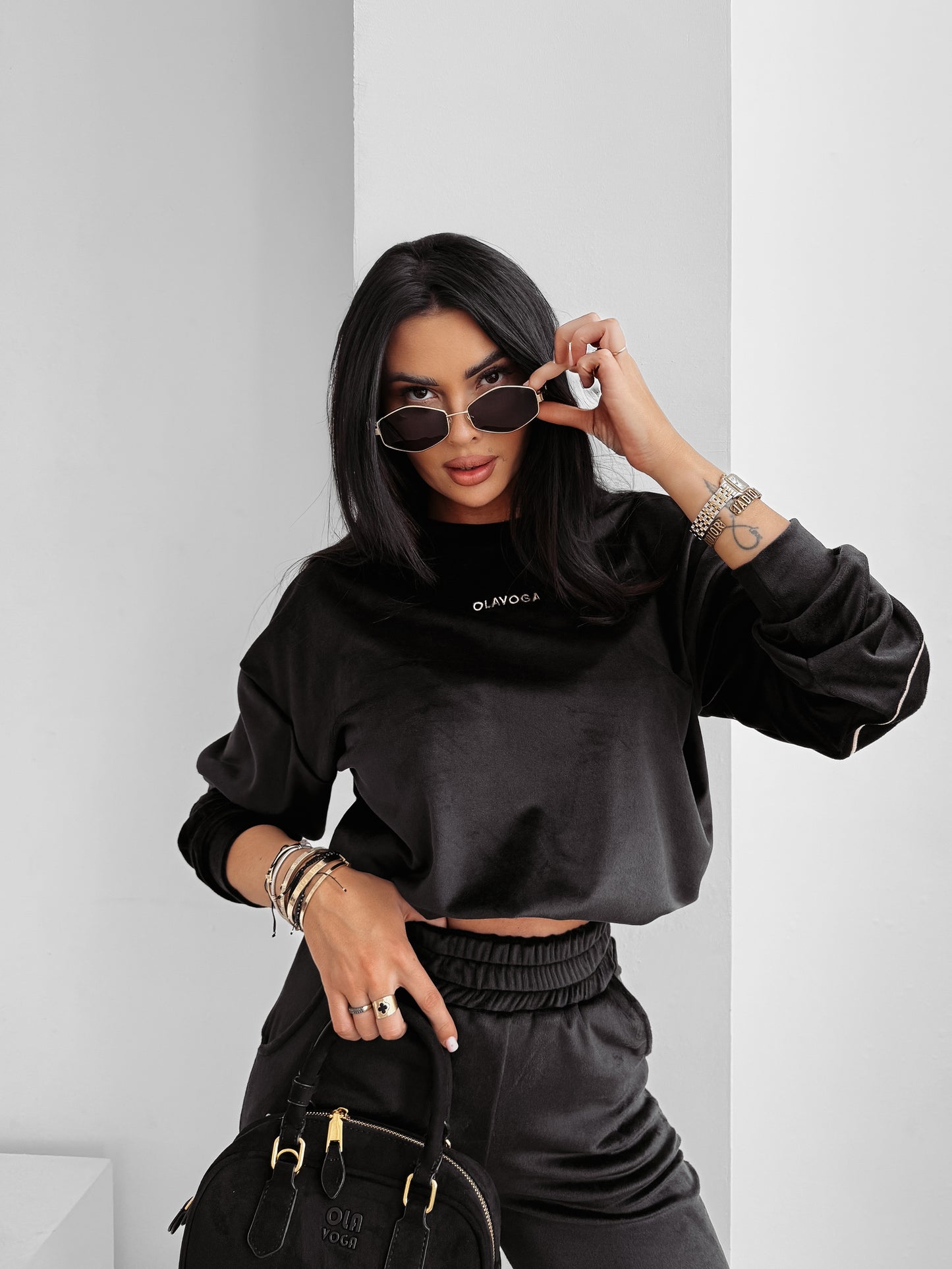 Velvet Ash Szett Fekete