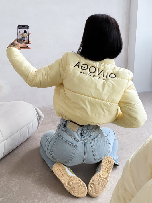 Puffa Dzseki Sárga