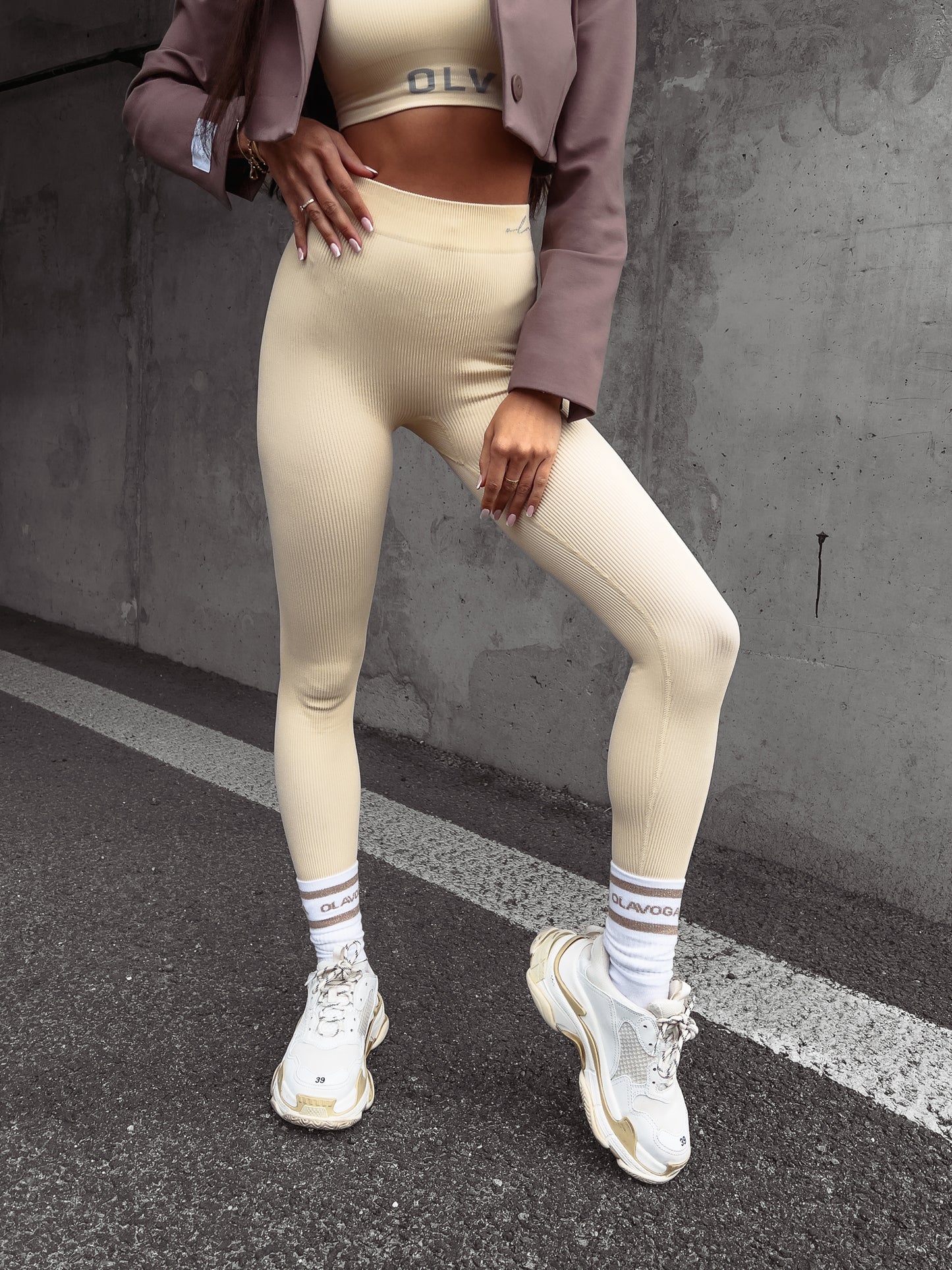 Classic Leggings Krém