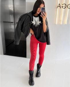 Noati Leggings Piros