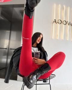 Noati Leggings Piros