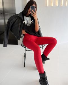 Noati Leggings Piros