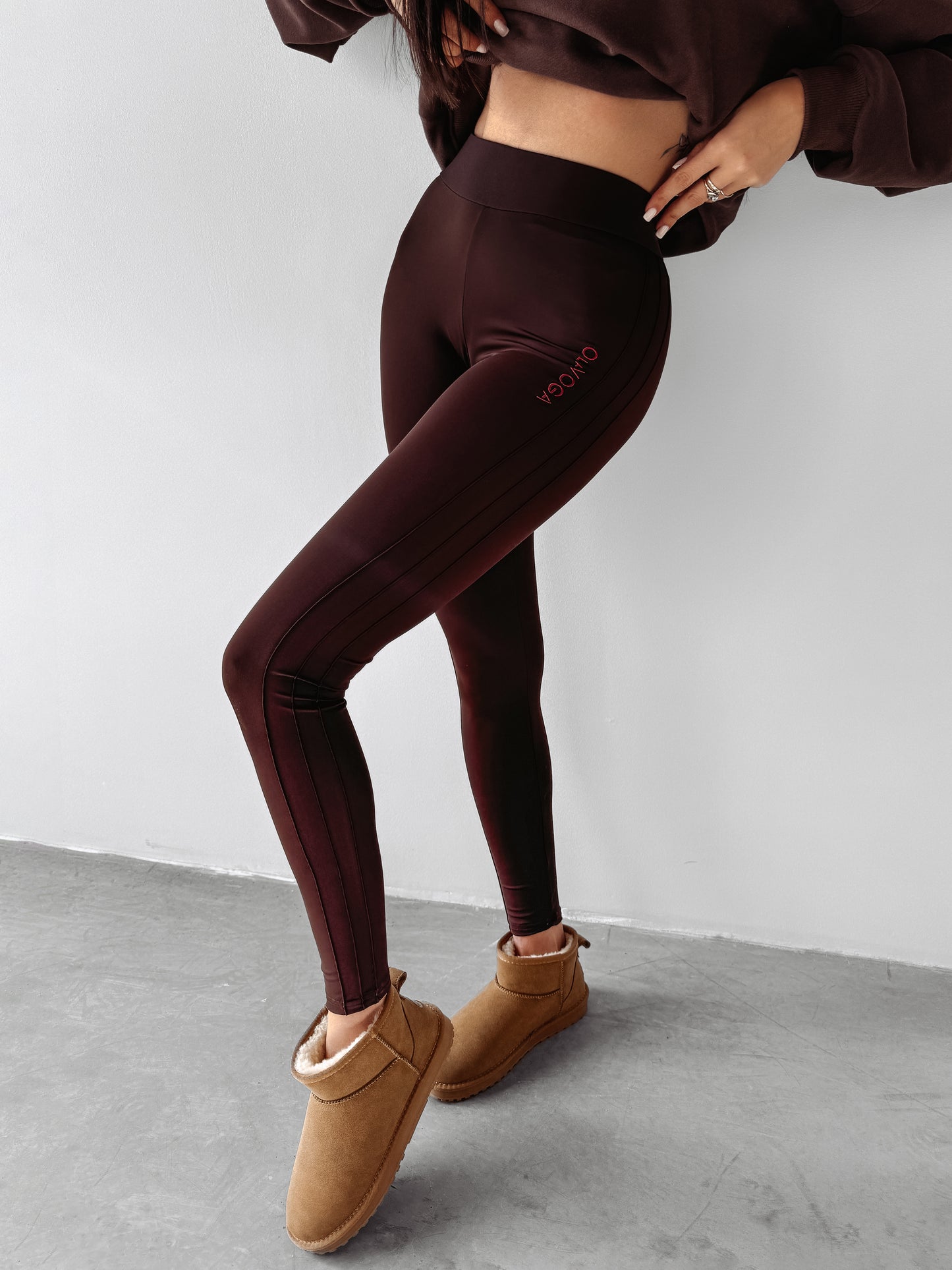 Rebow Leggings Barna