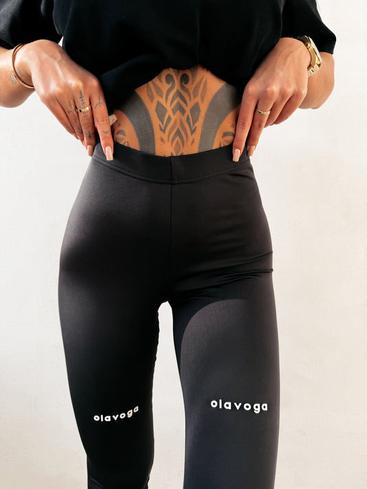 Tactile Leggings Fekete