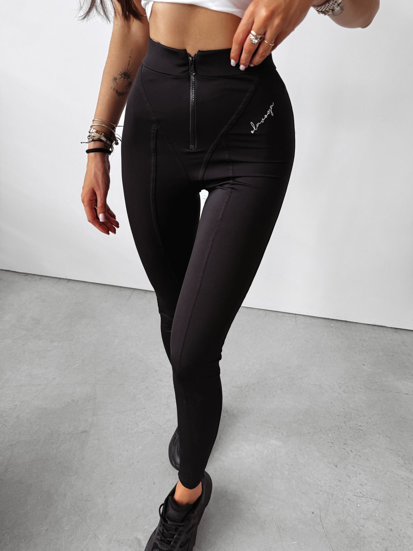 Trekker Leggings Fekete