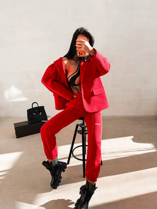 Finire Nadrág Piros