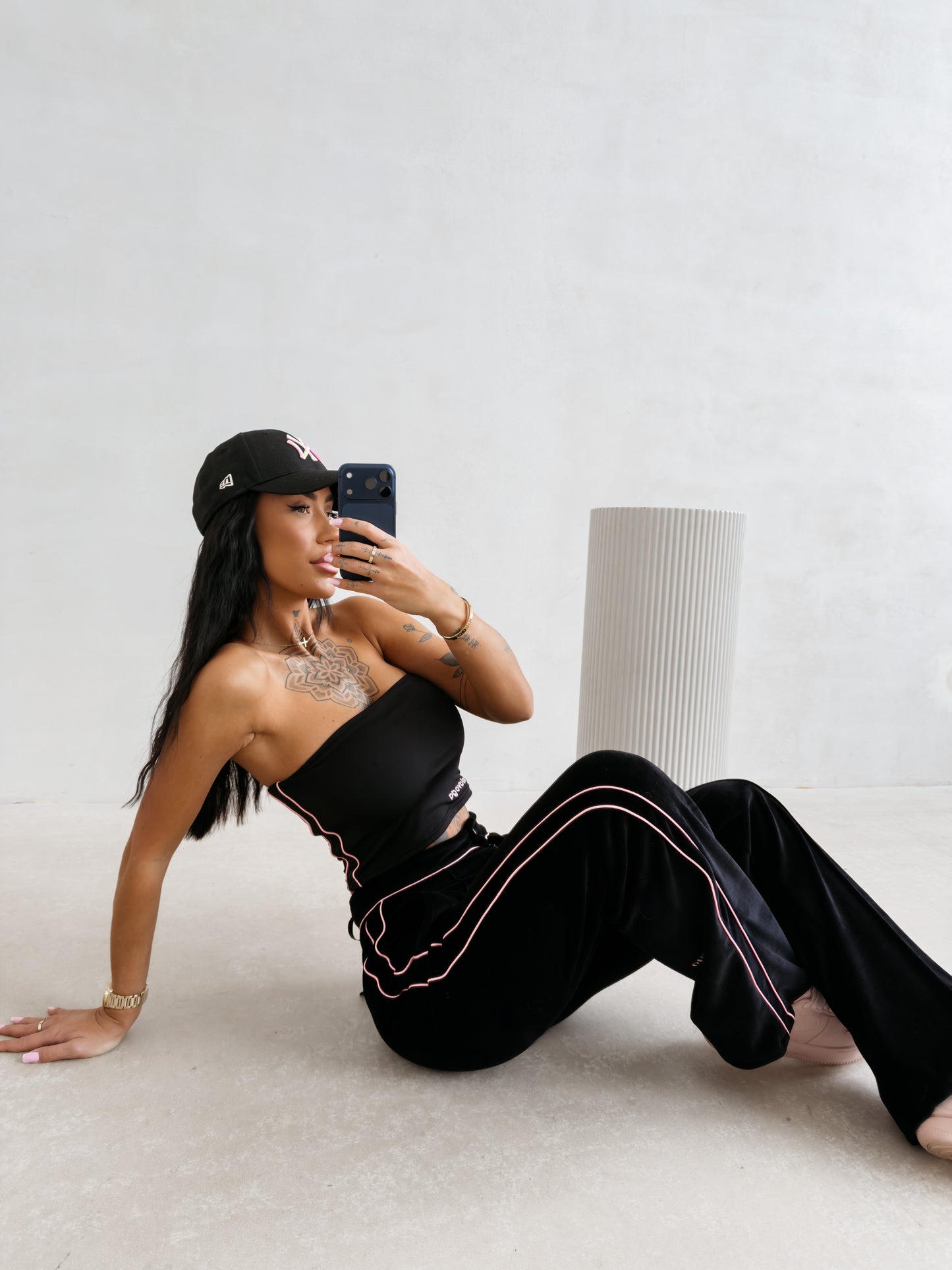 Velin Nadrág Fekete