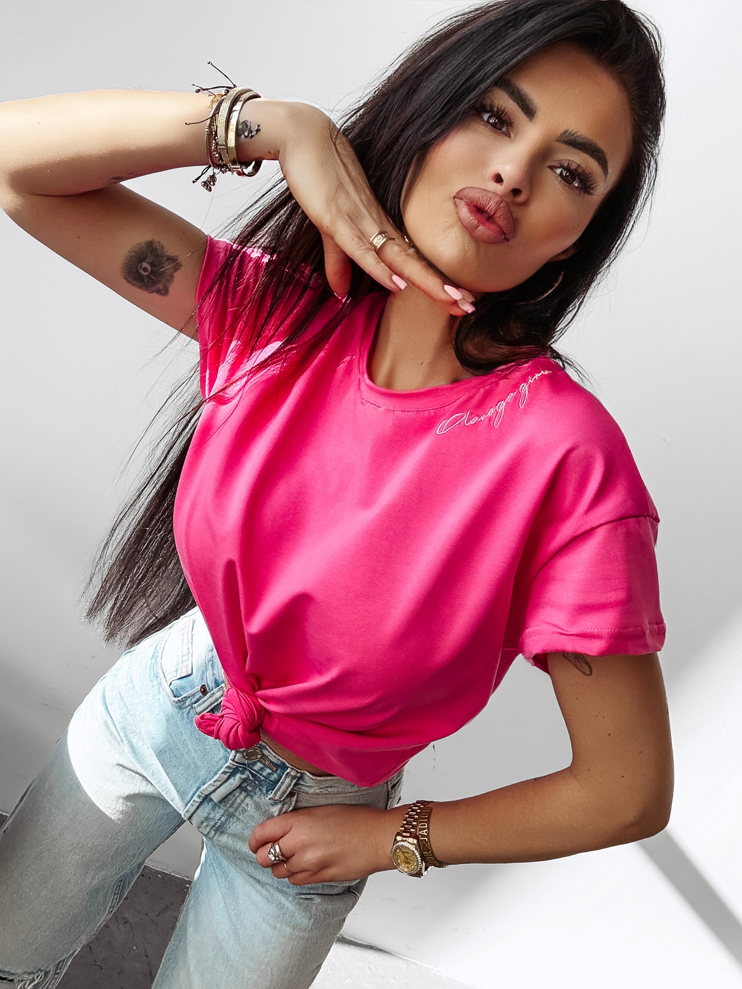 Fox Felső Pink