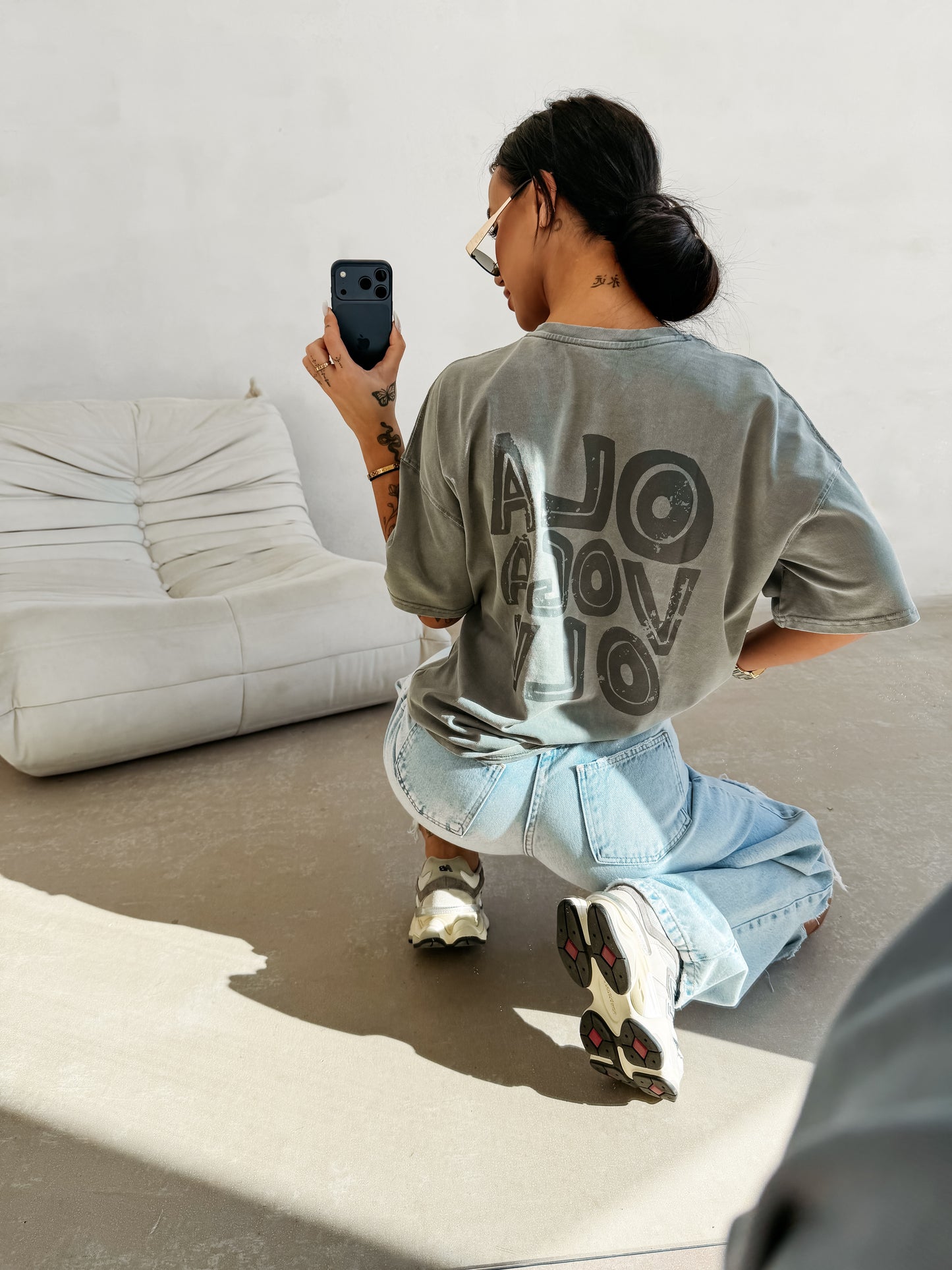 Mose Felső Világosszürke