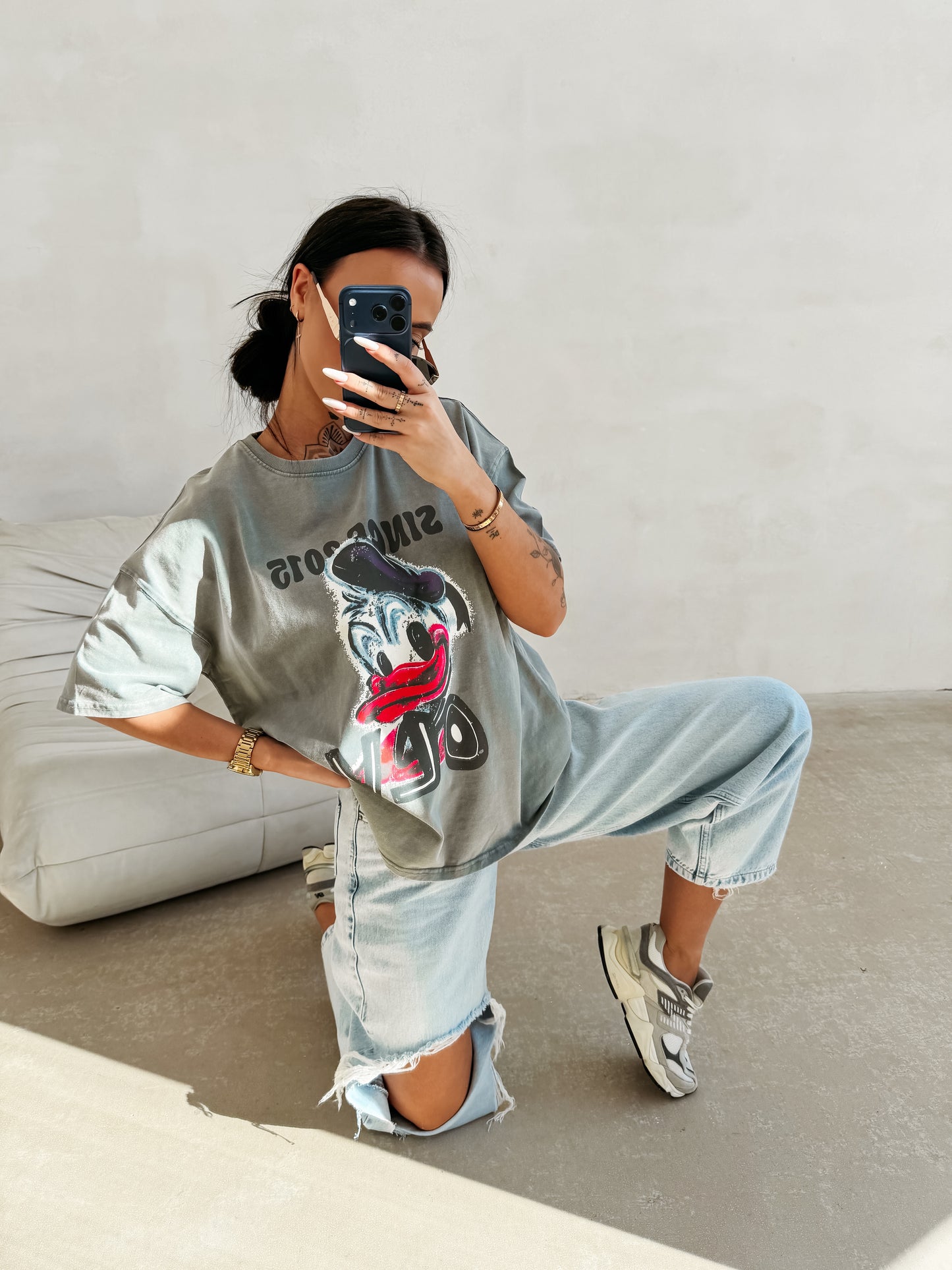 Mose Felső Világosszürke