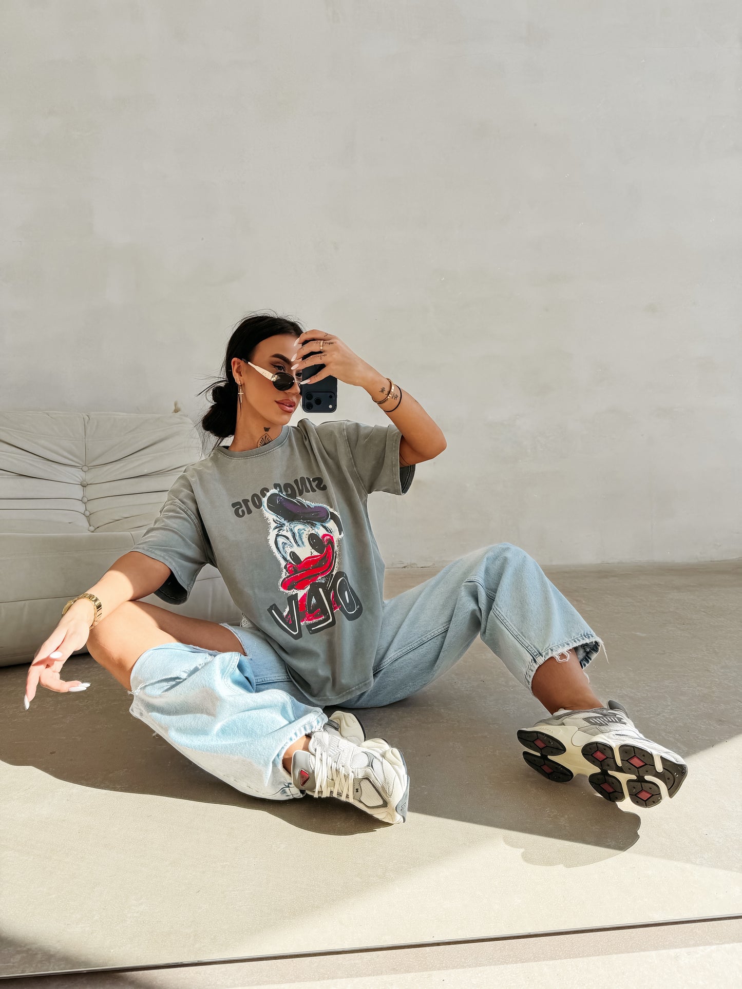 Mose Felső Világosszürke