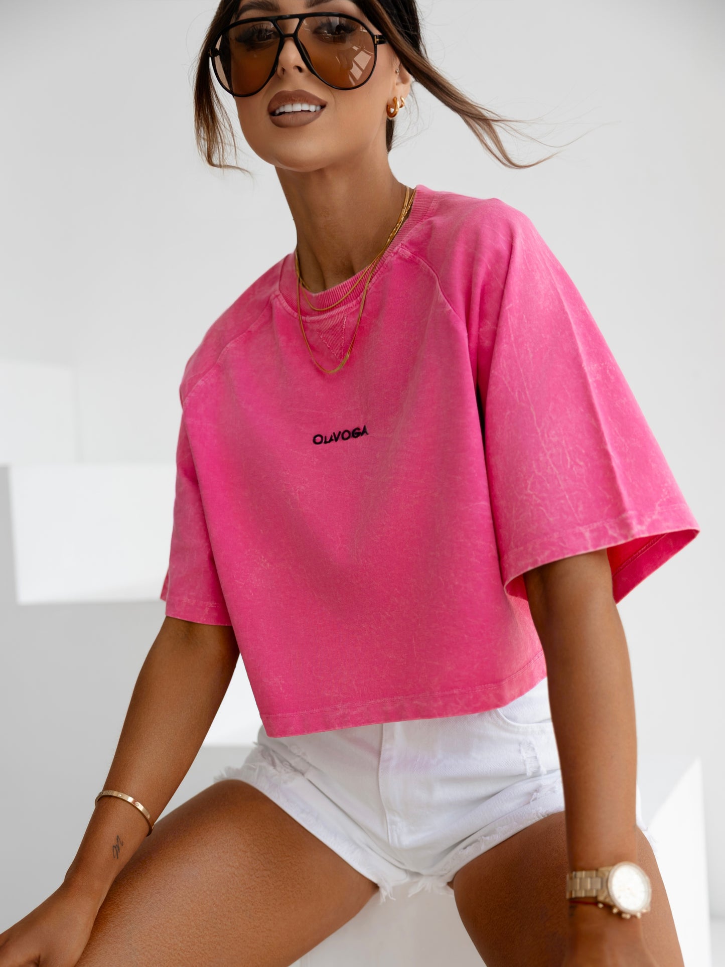 Viroto Felső Neon Pink