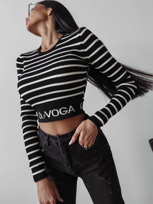 Dana Top Fekete-Fehér